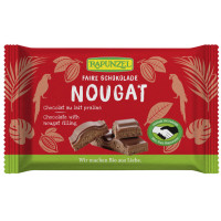 Nougat Schokolade, bio